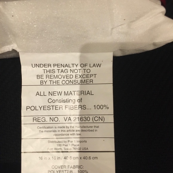 NW PIER 1 IMPORTS Christmas GIFT ACCENT PILLOW - Picture 7 of 13